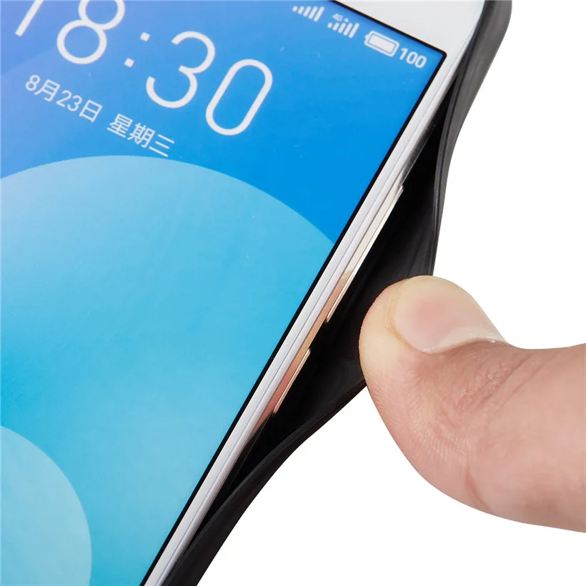 Чехол HEMASOLY для Meizu M6 M5 M3 Note силиконовый чехол M6S M5S Mini M3X 3D рельефный телефона |