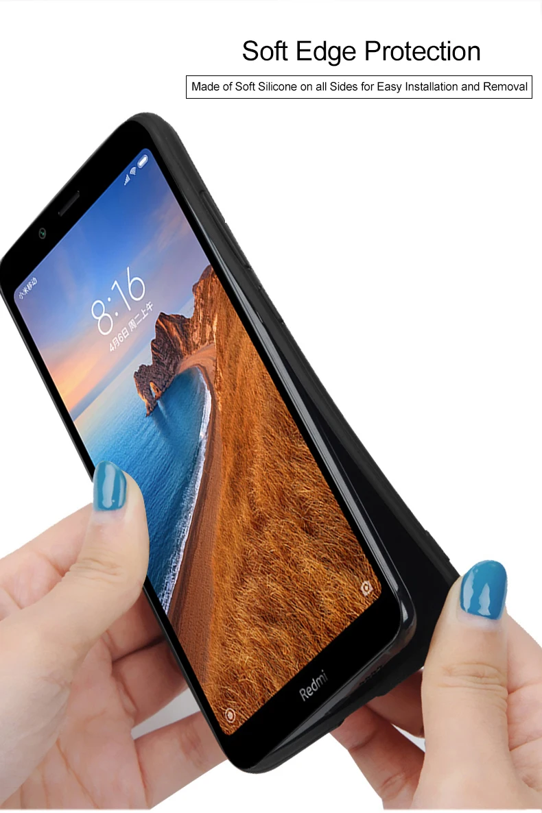 Для Xiaomi Redmi 7A чехол противоударный чехол MOFi Redmi 7A capas coque защитный хлопковый тканевый деловой чехол