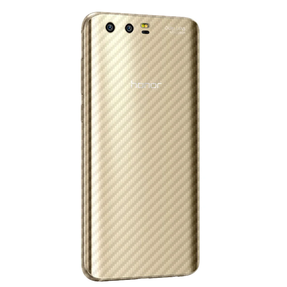 5x Защитная пленка для задней панели из углеродного волокна Huawei P10 Lite P9 P8 2017 Plus Honor 9
