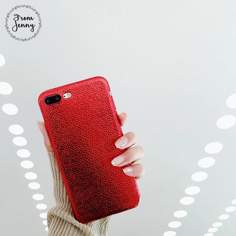 От Jenny простой змея ПУ ТПУ чехол для iPhone 7 плюс 6 6s 4 дюймов 5 сплошной оптовая