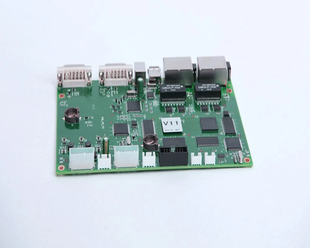 

full color led display led control card VCMA10-V11 4 Network Ports for Outputs