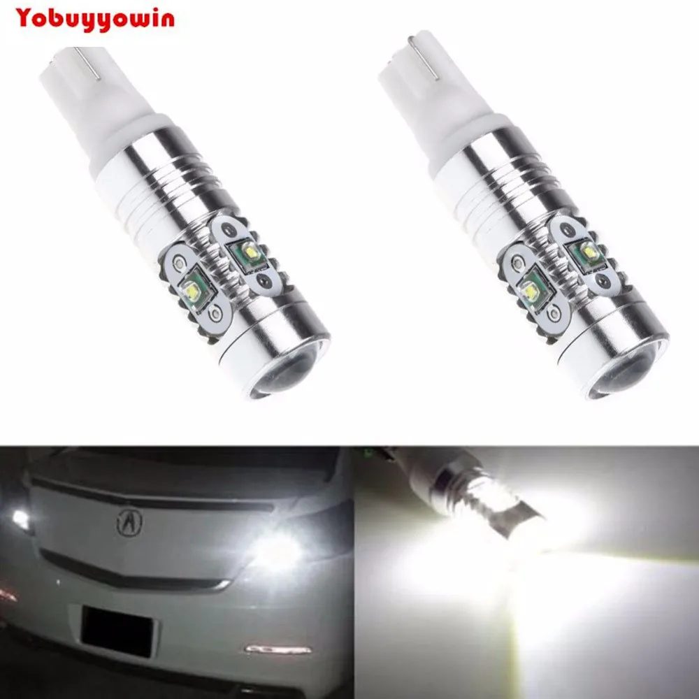 

Super White 25W T10 194 161 W5W 5*CREE XPE-R3 Chips LED Car Light Side Wedge Lamp Bulb Error Free