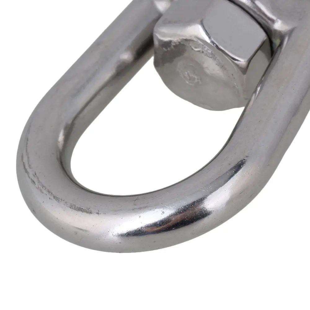 

304 Stainless Steel American Type Trigger Round Swivel-Eye Lifting Snap Tone Hook with 1000KG Working Load Limit