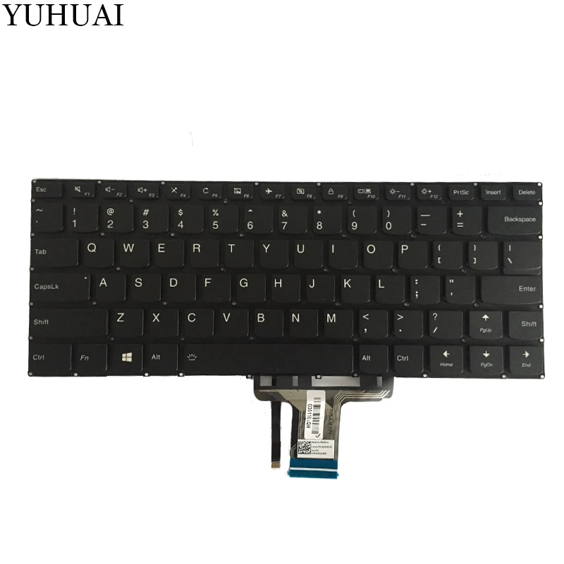Новая клавиатура США для Lenovo yoga 510 14 14AST 14IKB 14ISK Клавиатура ноутбука с