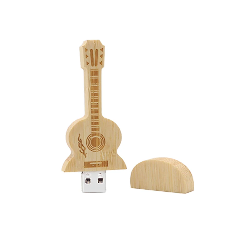 Флеш накопитель Usb в деревянной гитаре 4/8/16/32 ГБ|USB флэш-накопители| |
