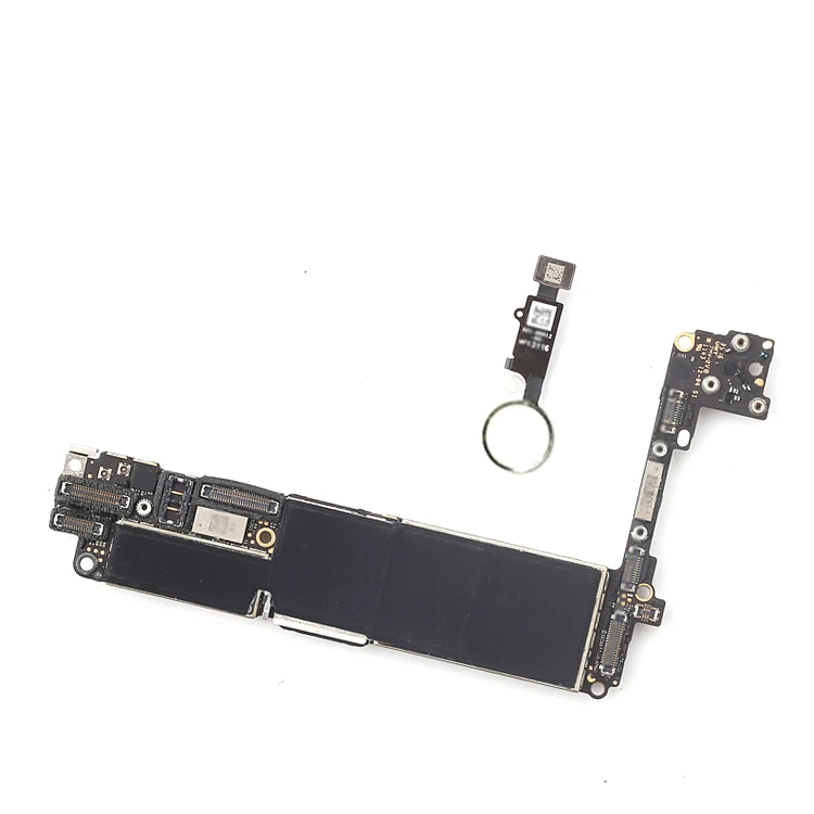 White for iphone 7 Motherboard with Touch ID 100% Original unlocked Mainboard IOS System | Мобильные телефоны и