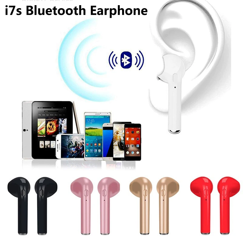 TWS i7s мини беспроводные Bluetooth наушники с широкой совместимостью в ухо стерео