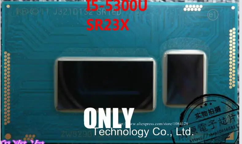 Бесплатная доставка 100% Новый и оригинальный процессор I5-5300U SR23X I5 5300U BGA чипы с