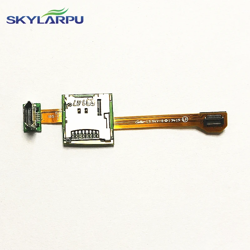 Skylarpu PCB w держатель miniUSB и microSD для Garmin Edge 1000 EXPLORE обратитесь к G8 Ремонт Замена