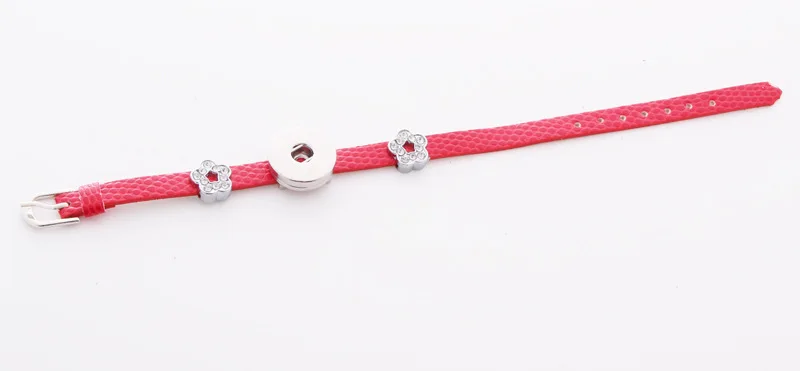 Браслеты из искусственной кожи для мужчин и женщин металлические застежки