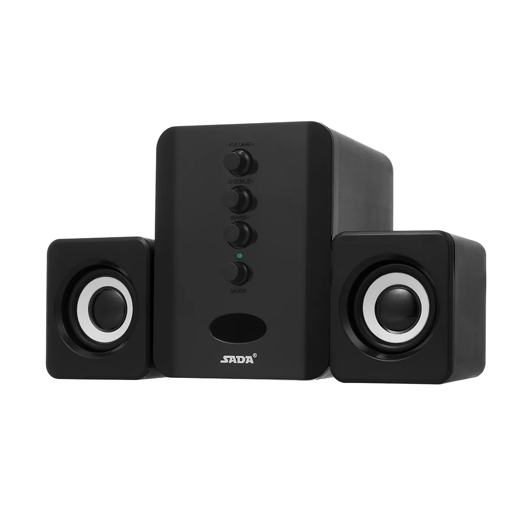 Bluetooth Колонка SADA Проводная USB с сабвуфером|Колонки для компьютера| |