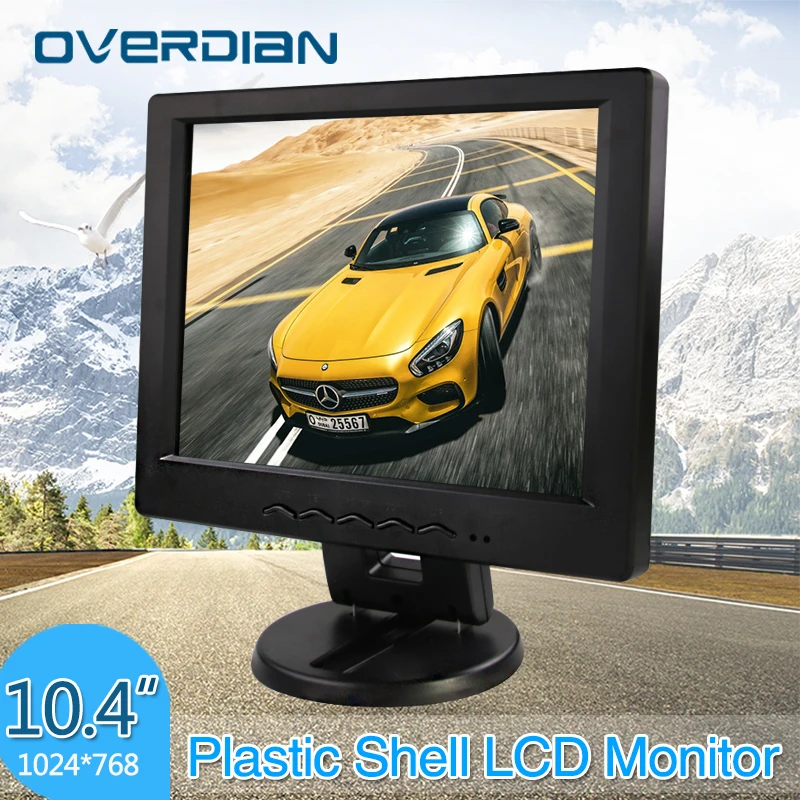 

10.4" Desktop VGA/Touch USB Connector Monitor 1024*768 Song Machine Cash Register Lcd Monitor/Display Resistance Touch Screen