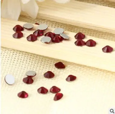 1440 шт./упак. мин. $15 (смешанный заказ) с плоским дном заднее стекло Стразы Nail