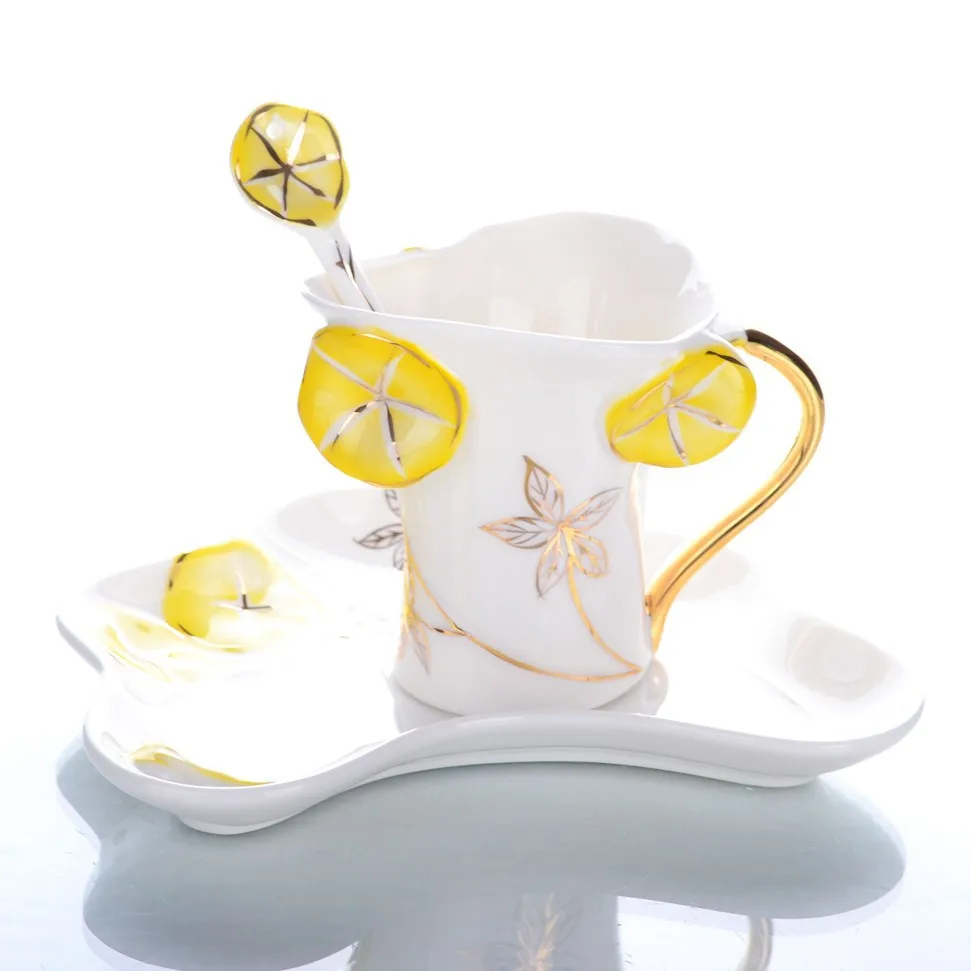 Изысканная китайская характерная Подарочная чашка фарфоровая эмалированная