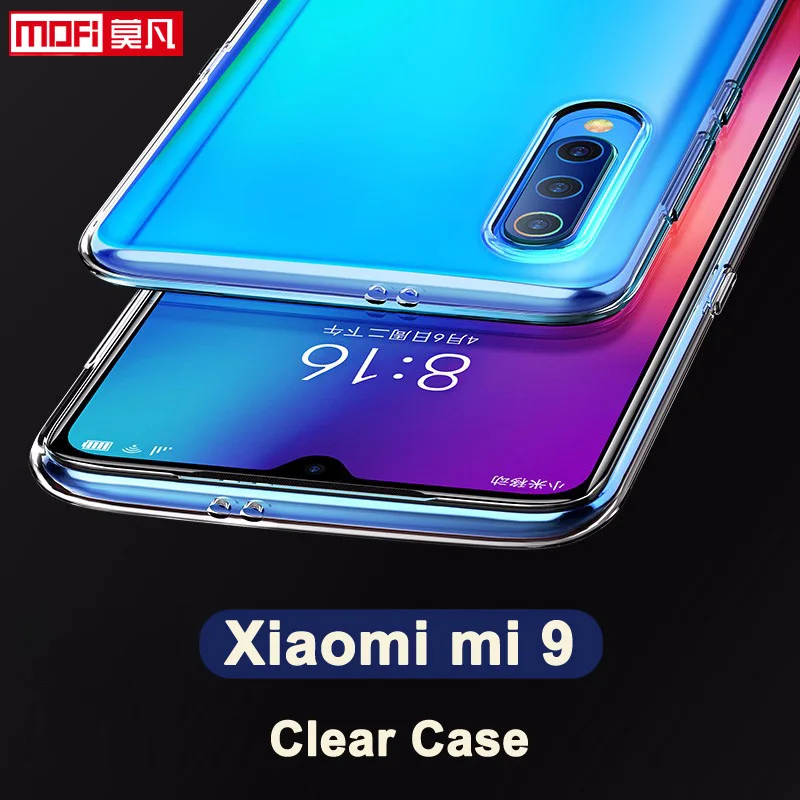 Чехол для xiaomi mi 9 xiaomi 9, кожаный чехол Mofi xiaomi 9, флип-чехол, тонкий Чехол-книжка с подставкой, роскошный блестящий чехол для xiaomi mi 9