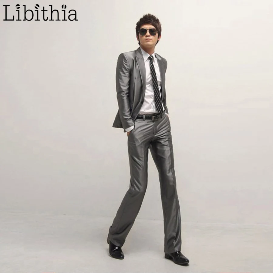 Новые мужские костюмы облегающие высококачественные смокинги брендовые