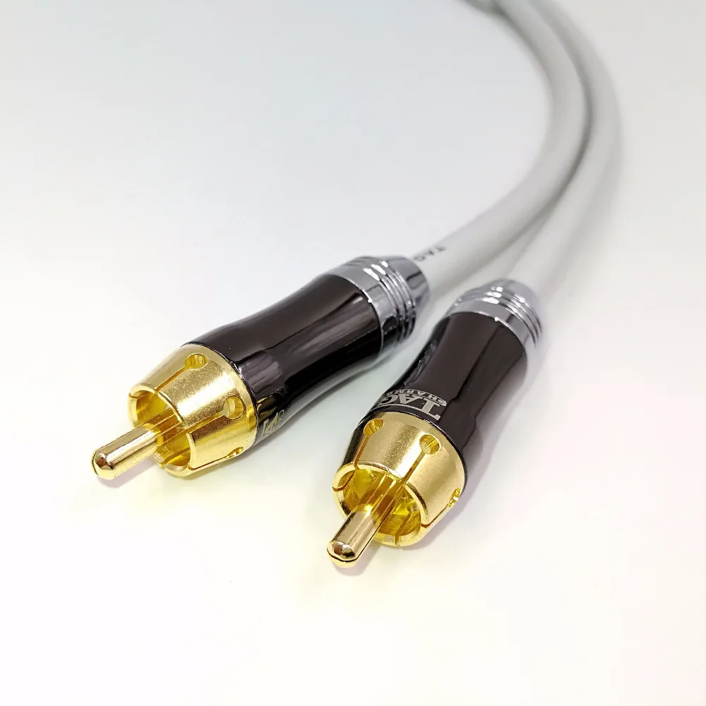 Taga/Harmony TAVC SY Audiophile HiFi OFC сабвуфер Y кабель RCA кабель|rca cable|subwoofer y cablecable rca |