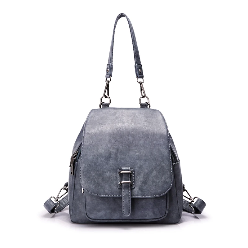 JONBAG большая сумка Корейская версия дикого модного рюкзака винтажная через плечо