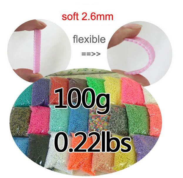 Оптовая продажа 100 г/0.22lbs 2 6 мм бисер мини-Хама около 9100 шт./пакет 100% гарантия