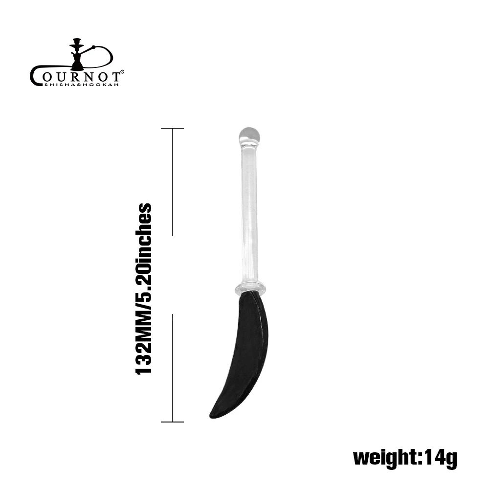 COURNOT боросиликатное стекло Dabbler 5,20 дюймов воск Dab инструмент толстый Pyrex Dabber инструменты кварцевые Banger гвозди Dab установки оптом
