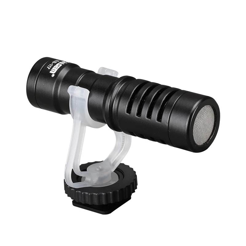 FELYBY ES 117 Профессиональный DSLR конденсаторный микрофон для интервью видеозаписи