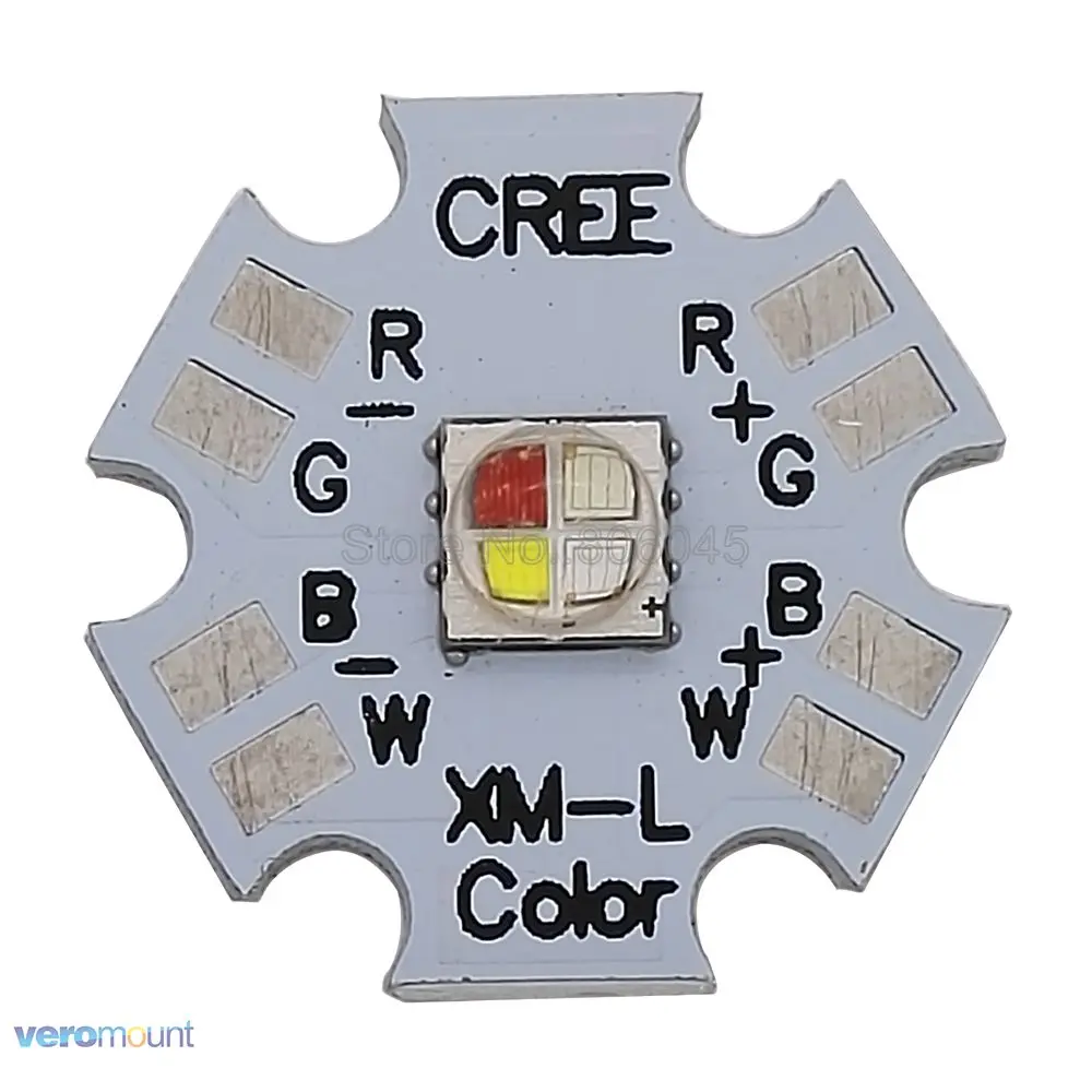 5 шт./лот! Cree XLamp XM L XML RGBW RGB белый или теплый цвет 12 Вт светодиодный излучатель