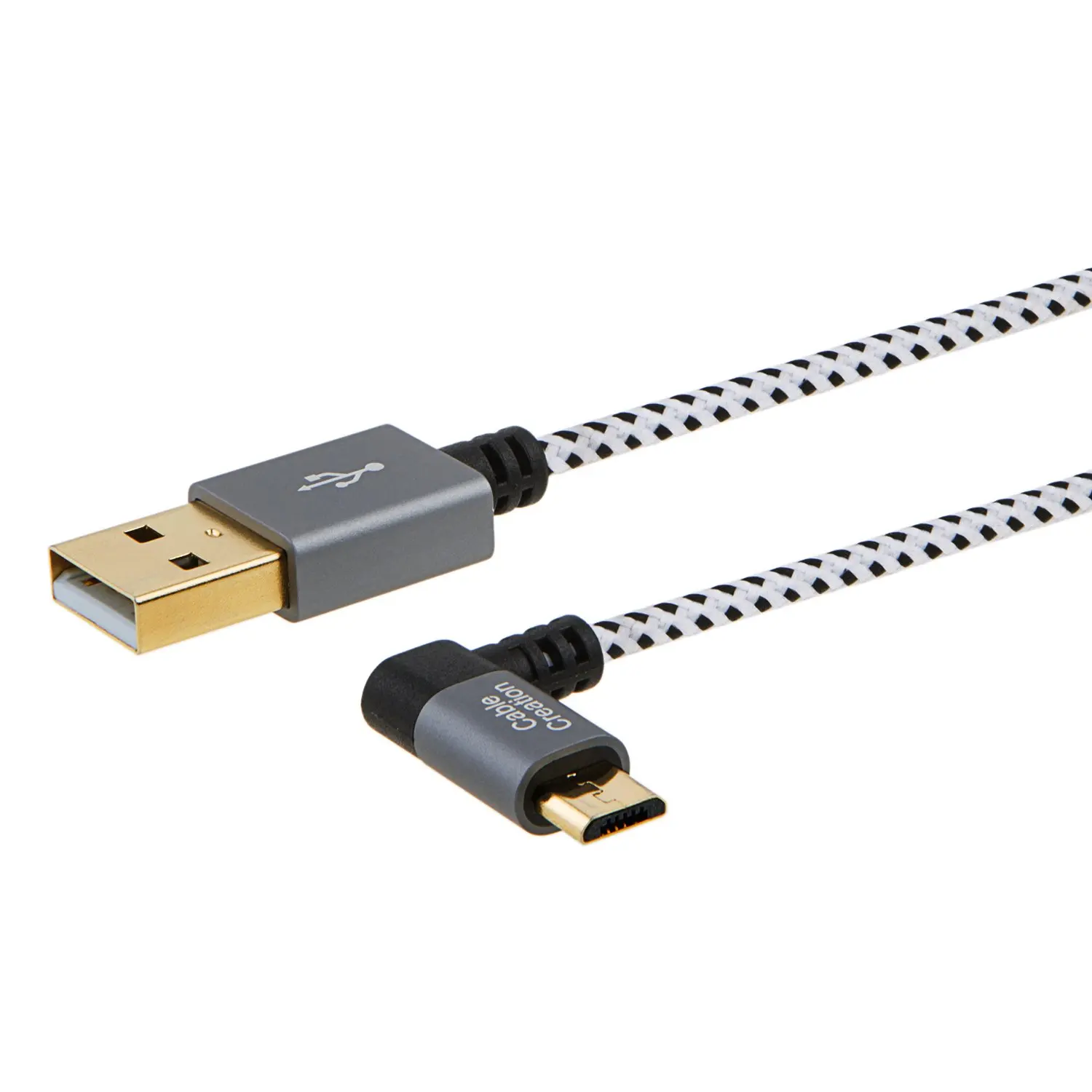 JORINDO левый угол Micro USB 2 0 плетеный кабель 90 градусов вертикальный A папа к с
