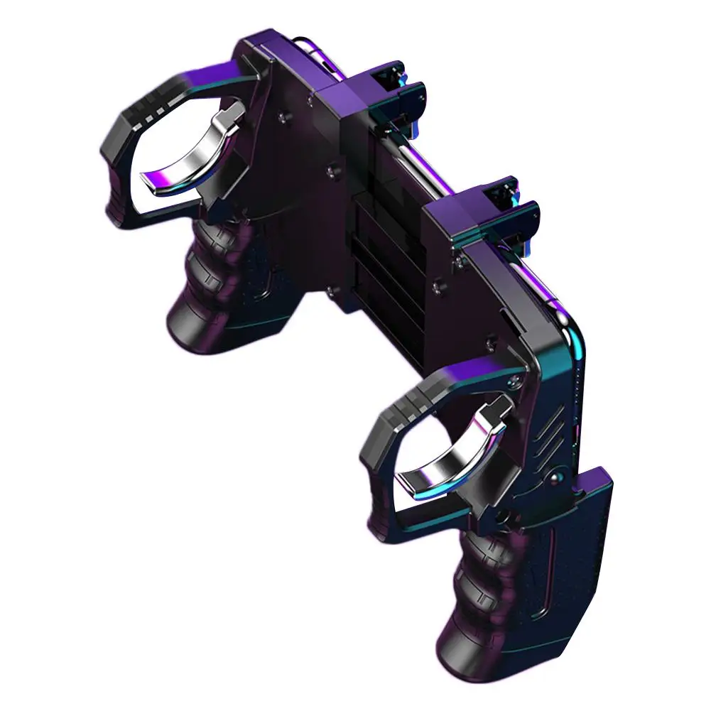 K21 PUGB Helper Four - Finger Linkage Game Handle Peace Elite Fast Shooting Button Controller | Электроника