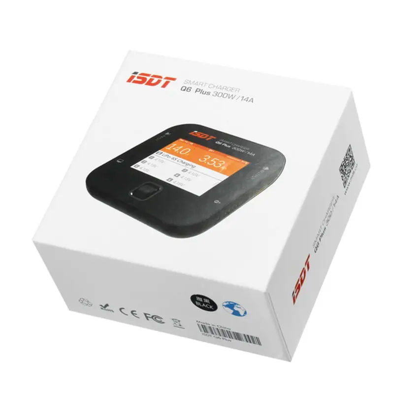 ISDT Q6 Plus 300 Вт 14A MINI для карманного Lipo аккумулятора зарядное устройство
