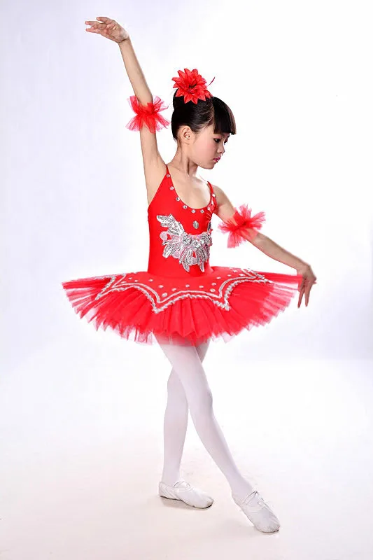 Детская балетная юбка пачка Одежда для танцев балетное платье принцессы девочек