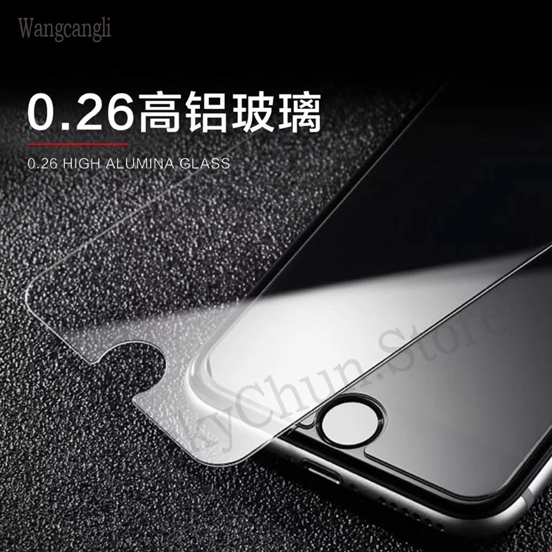 Защитное стекло Wangcangli для iPhone 6 7 X защита экрана 2.5d на 6s закаленное iphone 8