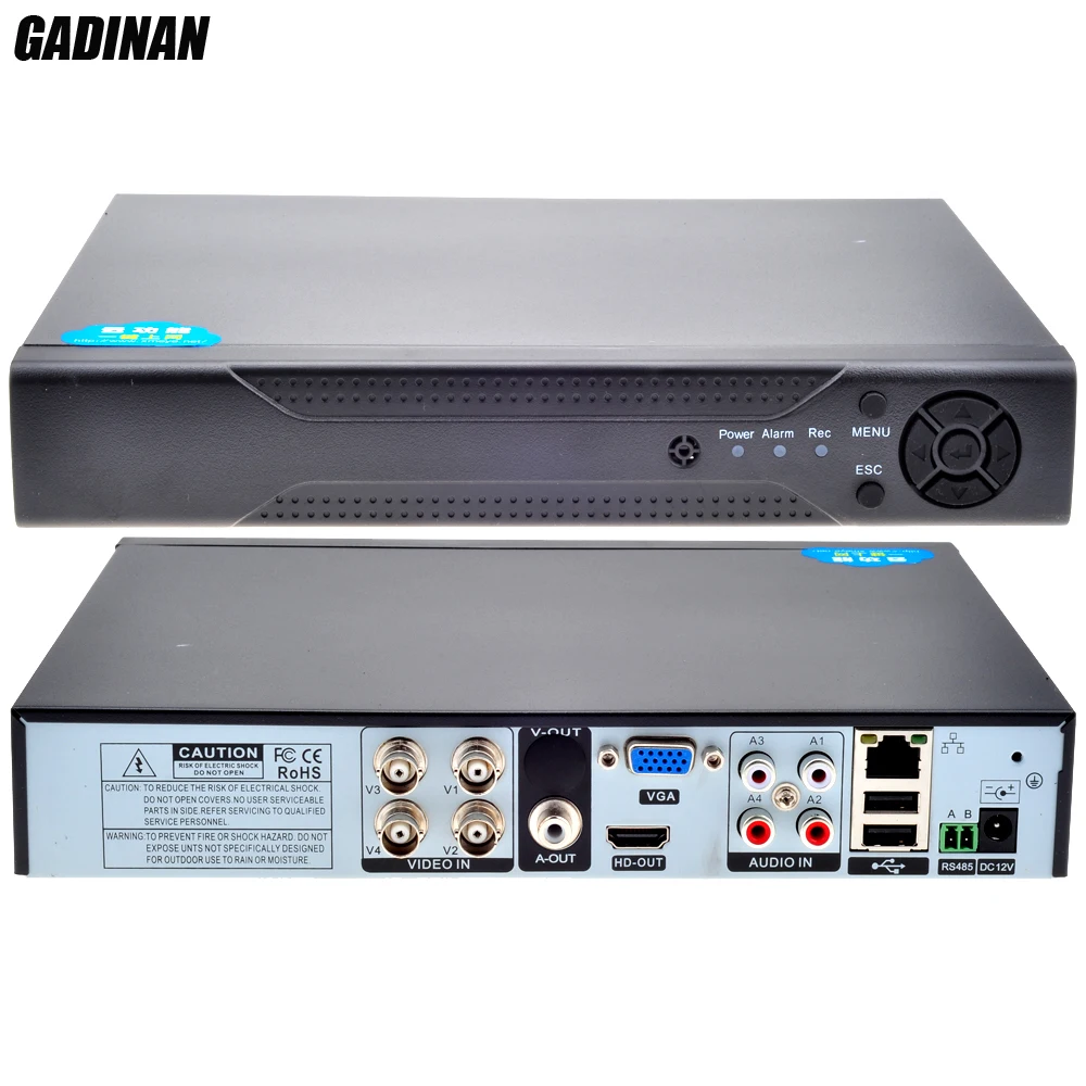 Gadinan 4CH/8CH AHD NH AHDNH DVR M DVR/1080 P TVI CVI 5 в 1 HDMI выход 4CH аудио для AHDH CCTV камера|output| |