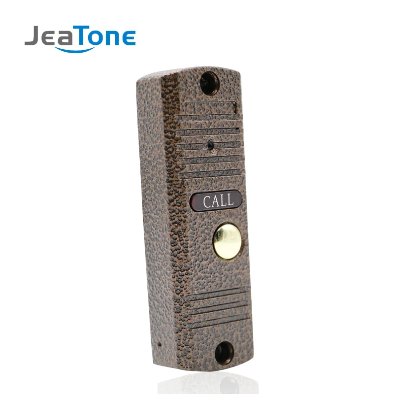 JeaTone домофон наружная кнопка вызова панель вызова Домашняя безопасность видео домофон квартира дверной звонок видео ИК Ночное Видение