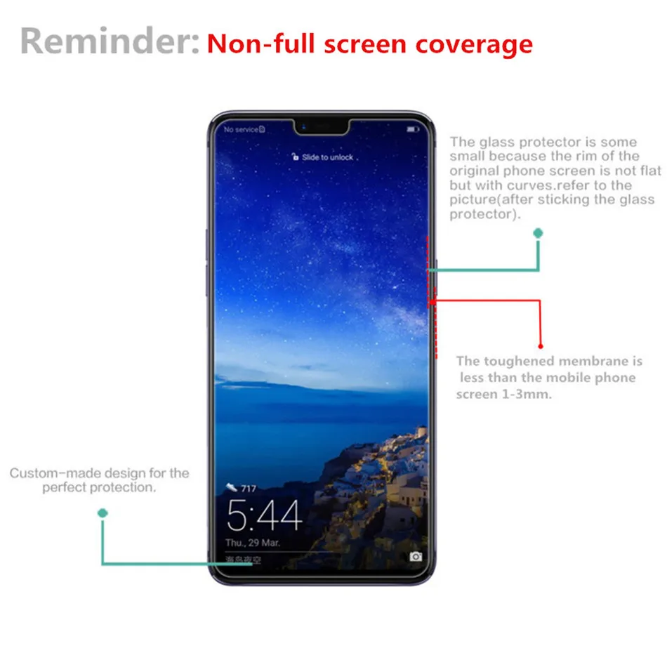 Закаленное стекло для Xiaomi Redmi Note 7 5 6 Pro mi 8 9 A1 A2 lite защитная пленка экрана |