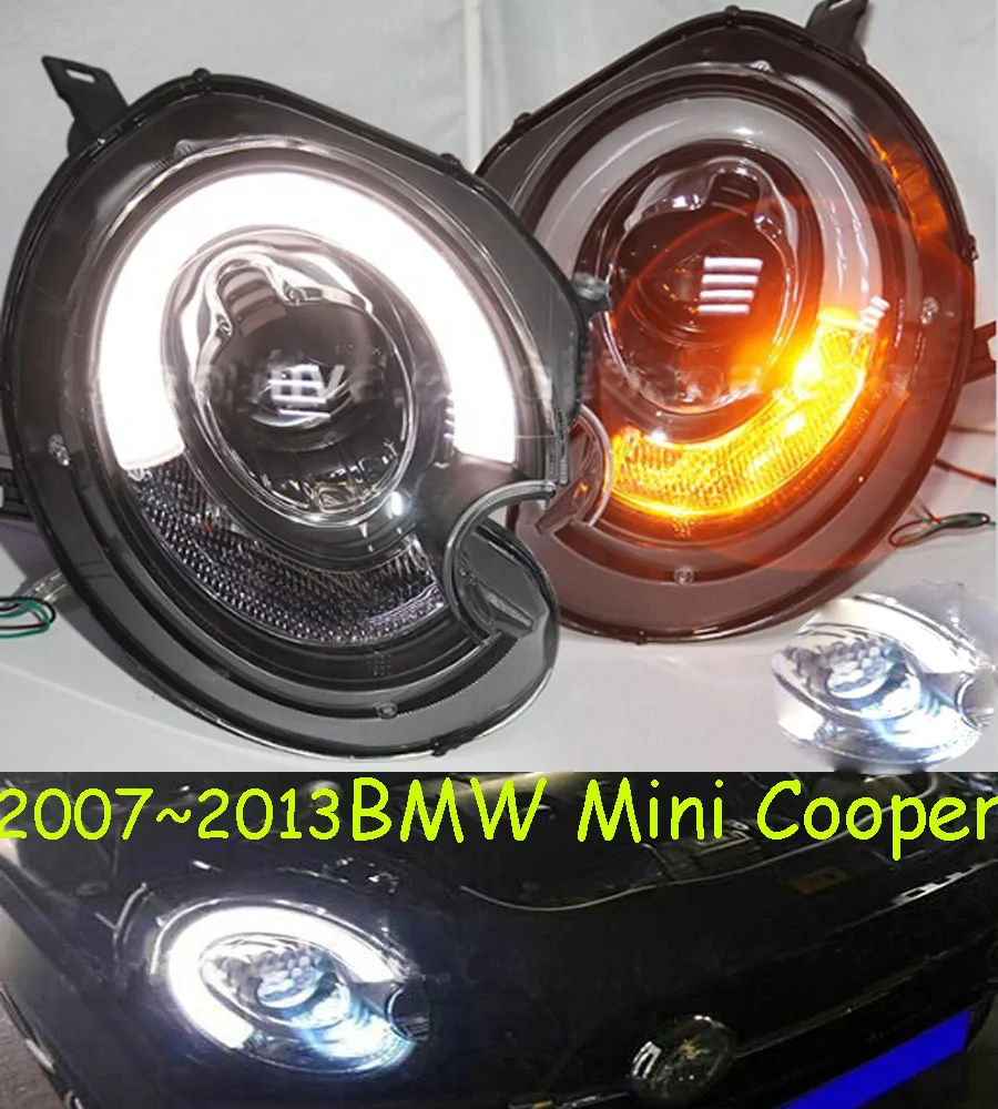 2007 ~ 2013y стайлинга автомобилей фары мини головной светильник светодиод дневного