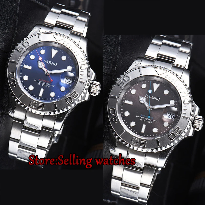 Мужские часы из нержавеющей стали с сапфировым стеклом 41 мм|watch men|watch men watchwatch watch |