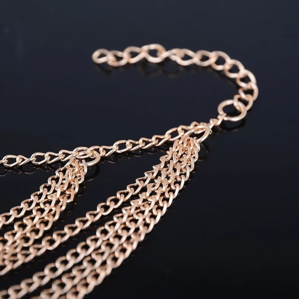 Талисманы кисточкой золотой браслет ведомого звена цепи Finger ручной осваивать