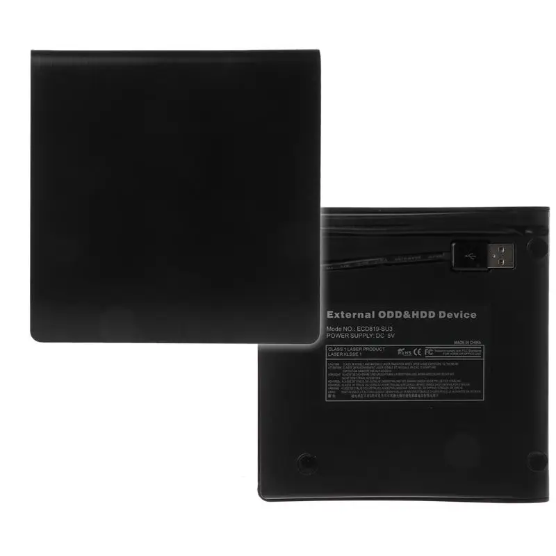 9 5 мм USB 3 0 SATA Оптический привод чехол Комплект Внешний Мобильный корпус коробка