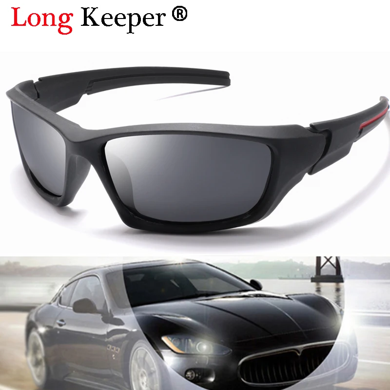 Фото Солнцезащитные очки Long Keeper для мужчин и женщин поляризационные вождения спорта