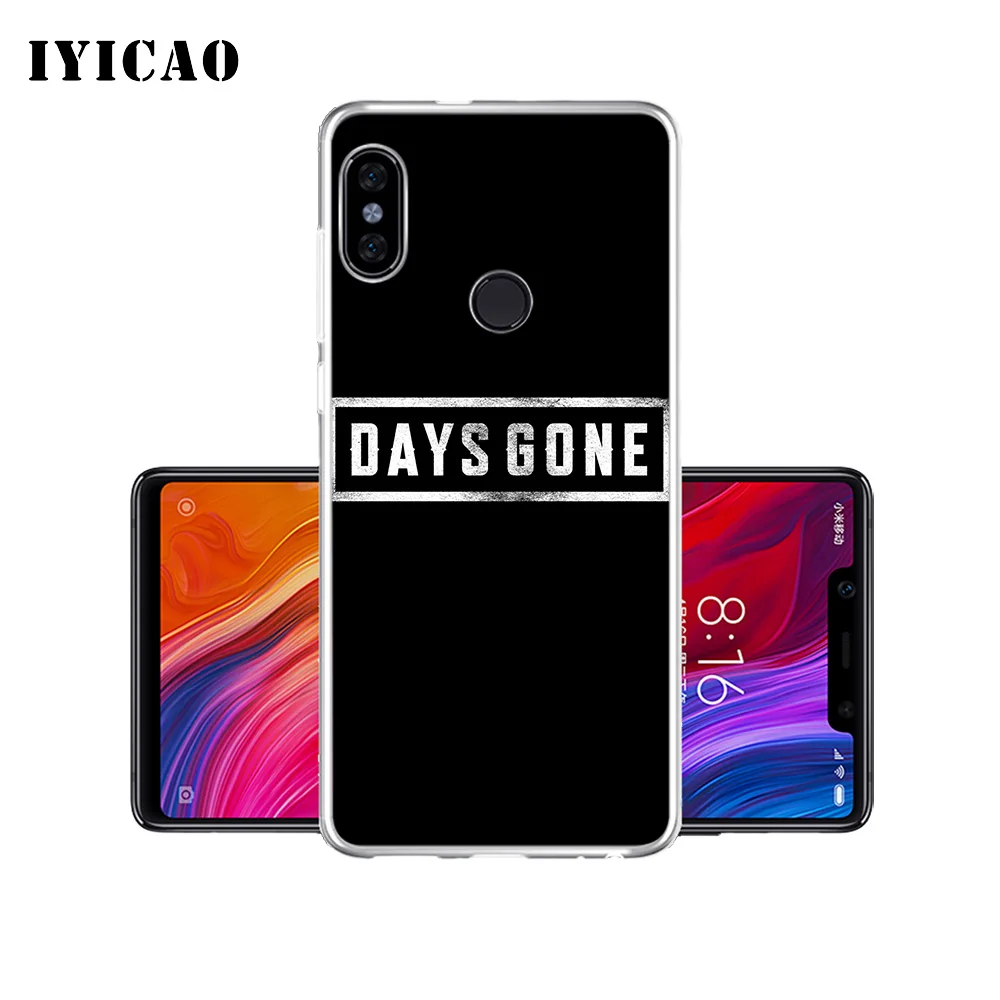 Мягкий силиконовый чехол IYICAO Days Gone для телефона Xiaomi Mi 9 8 SE 6 A1 A2 Lite F1 MIX2S MIX3 из ТПУ |