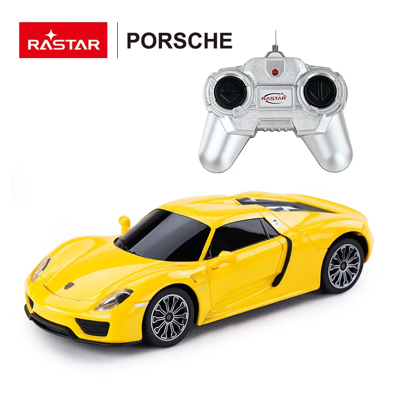 RASTAR лицензированные RC автомобиль 1:24 Porsche 918 Spyder электронный Рождество игрушки