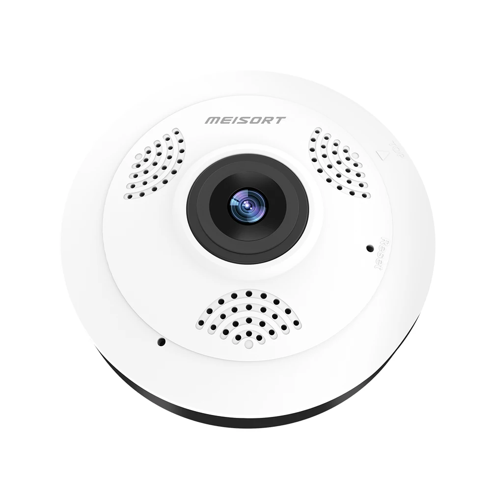 10 шт. Meisort VR13 HD видео IP камера 360 домашней безопасности беспроводной Wi Fi CCTV 1.3MP 960PH