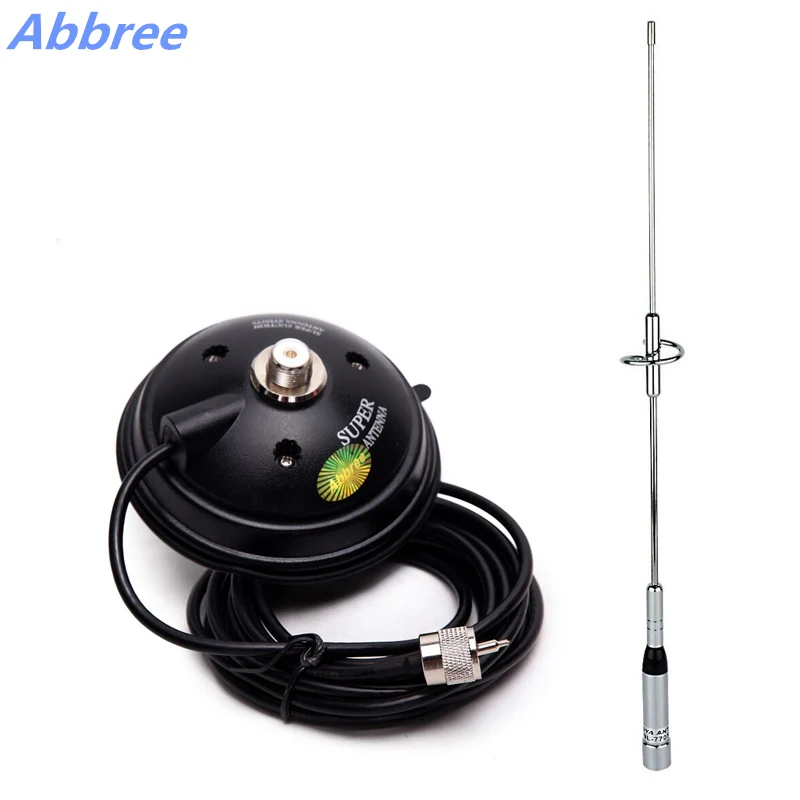 add K-505 BAOFENG Нагоя NL-770S Двухдиапазонная UHF/VHF 144/430MHz 150W 2,15/3.0dBi антенна SL16/UHF-J/M Тип Автомобильная радио Мобильная радио антенна - Цвет: add K-505