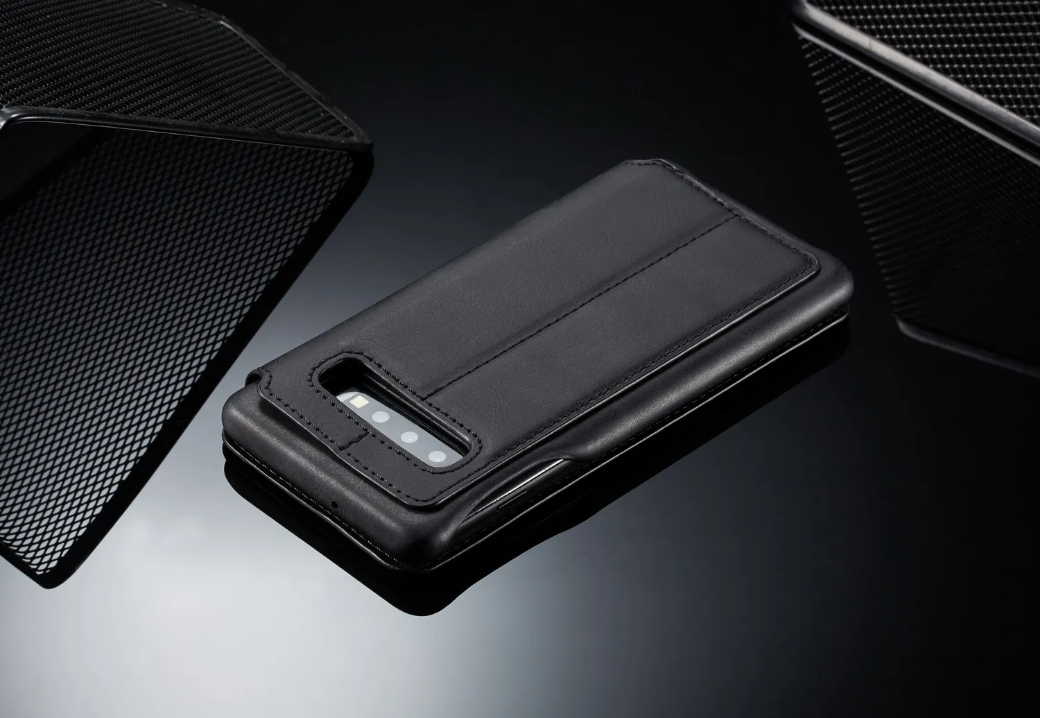 Кожаный флип-чехол на магните для samsung Galaxy S10 5G S10E S8 S9 плюс S7 край A20 A30 A40 A50 A70 держатель для карт бумажник чехол Крышка