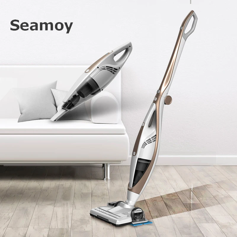Seamoy пылесос для дома беспроводной ручной вертикальный перезаряжаемый влажный и сухой беспроводной Вертикальная ручка-машина с шваброй