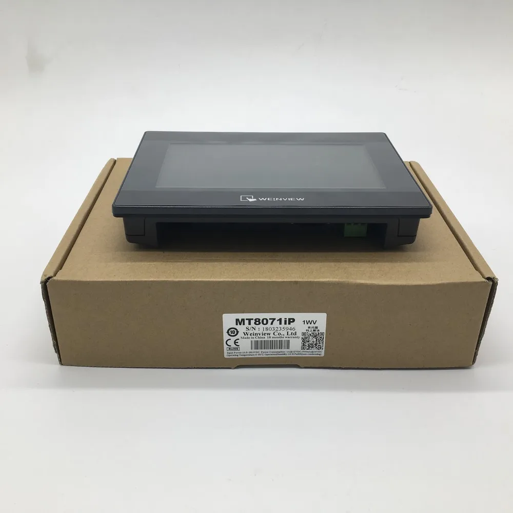 Weinview 7 &quotHMI MT8071iP дюймов 800*480 Сенсорная панель Ethernet 1 USB хост Weintek Замена MT8070iP MT8070iH5