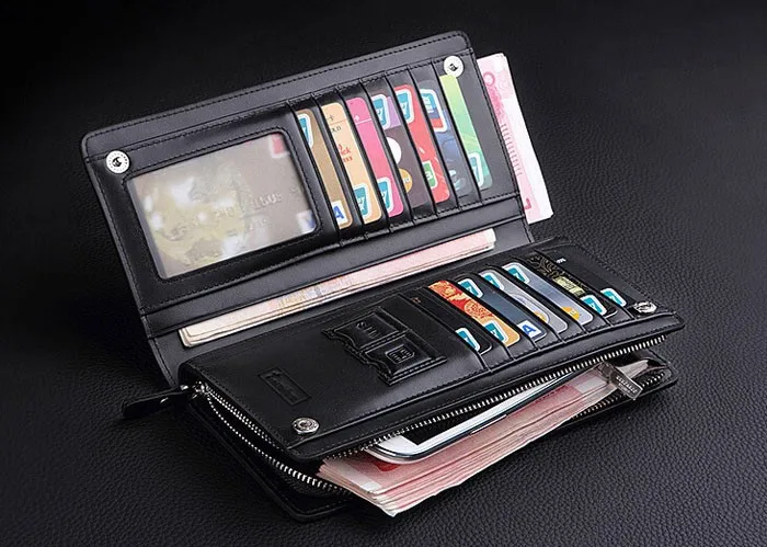 Оптовая продажа мужские кошельки 50 шт./лот кошелек из высококачественной