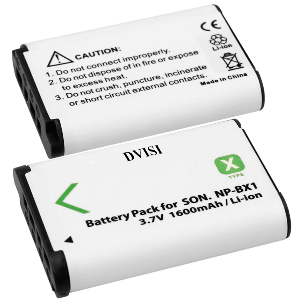2Pcs NP-BX1 NP BX1 Battery +LCD Dual Charger for SONY DSC RX1 RX100 RX100iii M3 M2 RX1R WX300 HX300 HX400 HX50 HX60 GWP88 PJ240E |