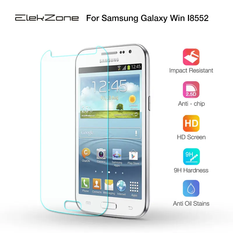 Закаленное стекло для samsung Galaxy Win I8552 Защитная пленка экрана стеклянная