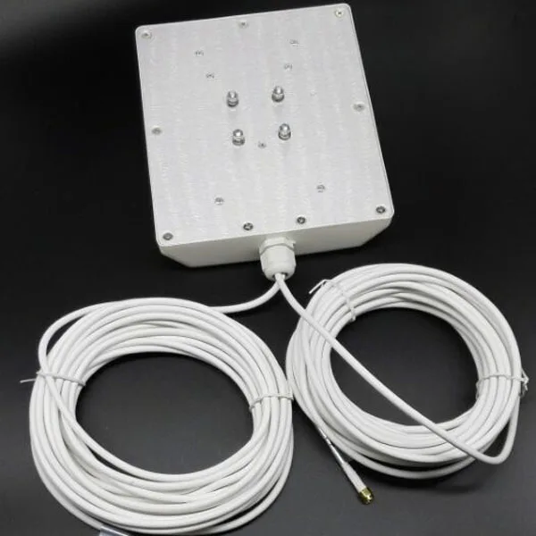 1800-2600MHZ 4G LTE TDD 10db Outdoor Mimo antenna 2* sma male with 10m cable | Мобильные телефоны и аксессуары